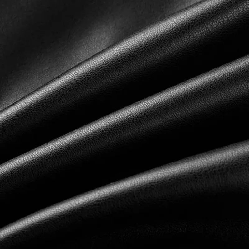 Chaqueta Cuero PU Niños - Estilo Motocicleta Primavera