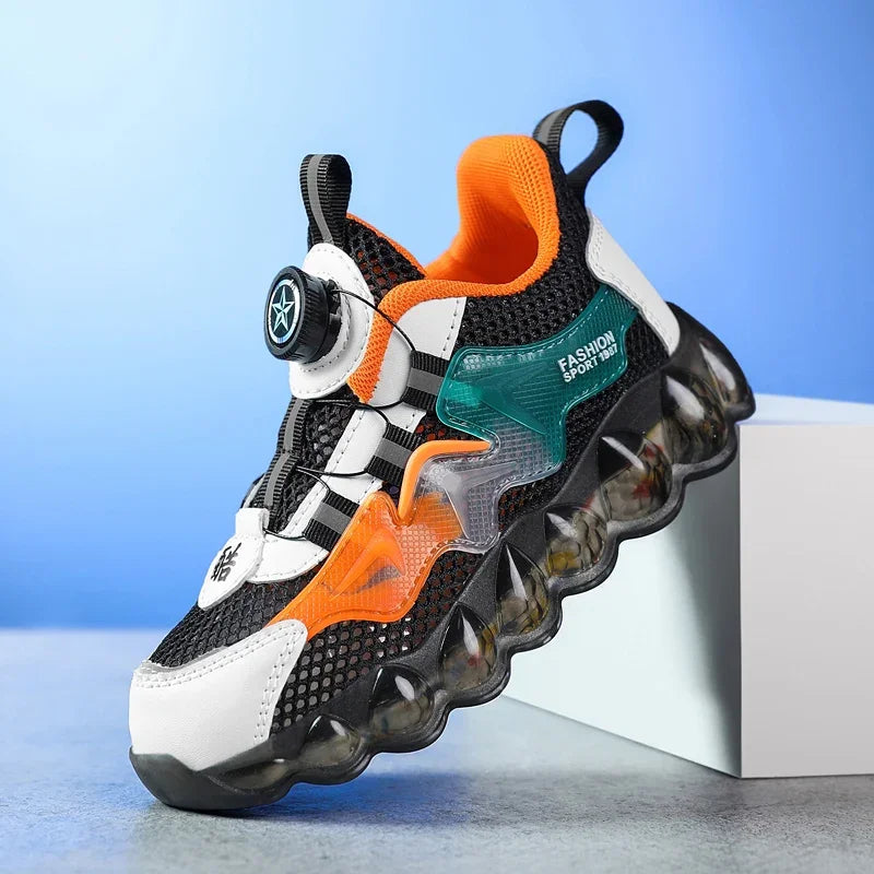 Zapatillas de deporte de lujo para niños, zapatos informales para niños, zapatillas de deporte de moda 2023, zapatillas deportivas atléticas para niños de 7 a 12 años