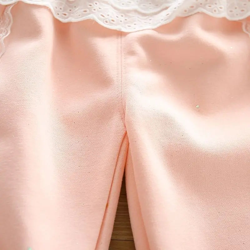 Conjunto Bebé Niña 3 Piezas - Abrigo + Camiseta + Pantalón