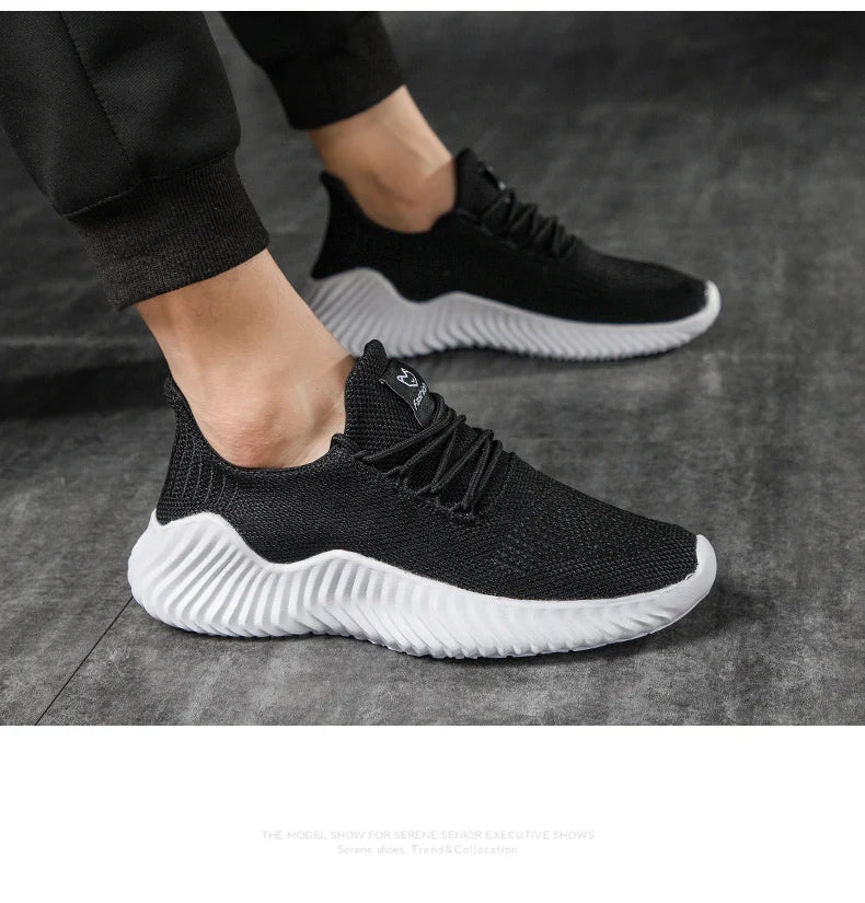 Shoes for Men Designer Men Shoes Breathable Mesh White Men's Tennis Trainers Male Casual Sneakers Zapatos Hombre Tenis Masculino