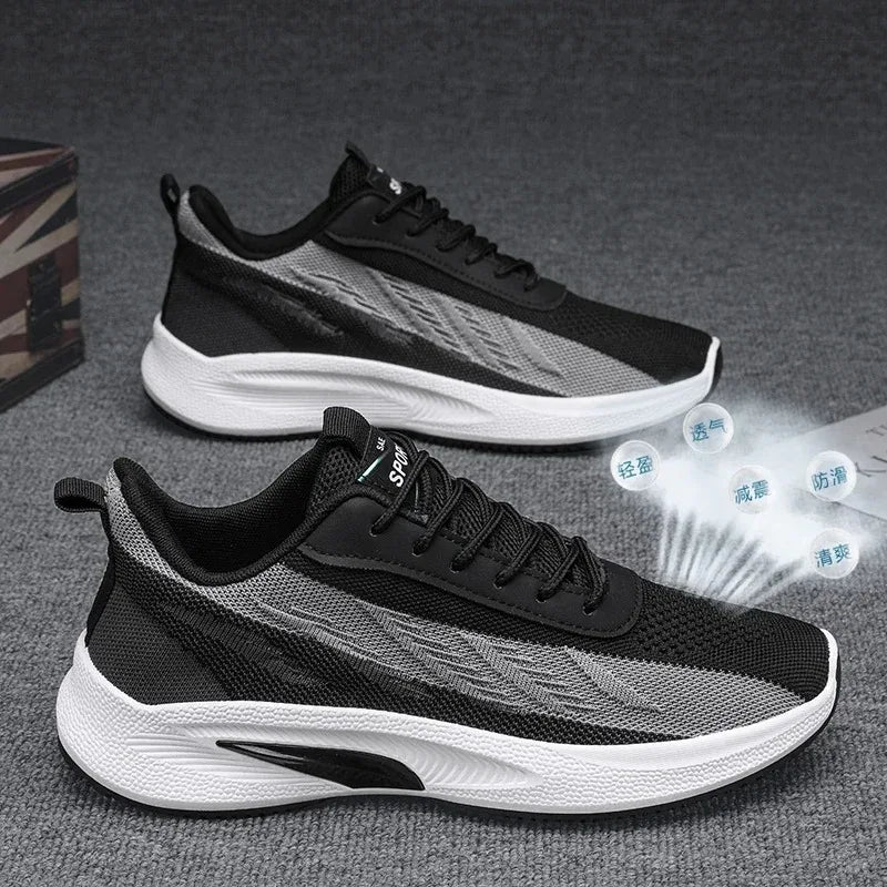 New Shoes for Men Casual Slip on Fashion Sneakers Breathable Running Shoes Outdoor Walking Training Tennis Shoes