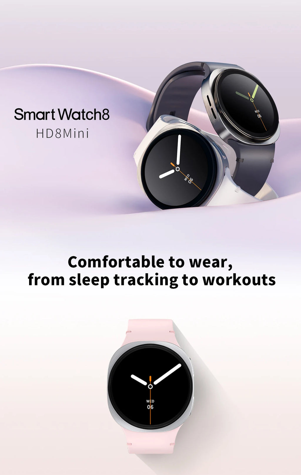 2025 nuevos relojes 8 Mini GPS Track reloj inteligente para hombres mujeres salud deporte AMOLED ritmo cardíaco Bluetooth llamada impermeable Smartwatch