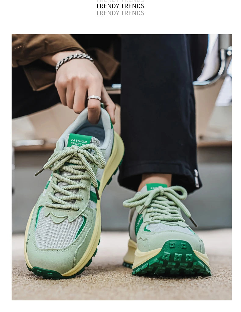 Trendy Brand Men's New Comfortable and Versatile Casual Shoes with Soft Soles Anti Slip and Wear-resistant Shoes Zapatos Hombre