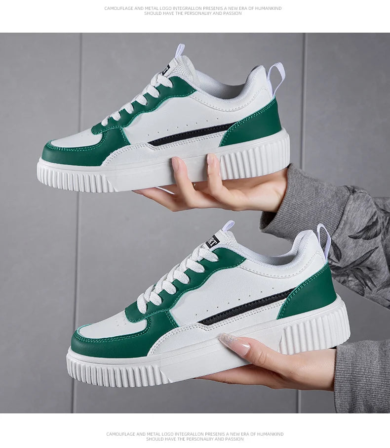 Zapatillas Mujer Blancas Casual - Transpirables