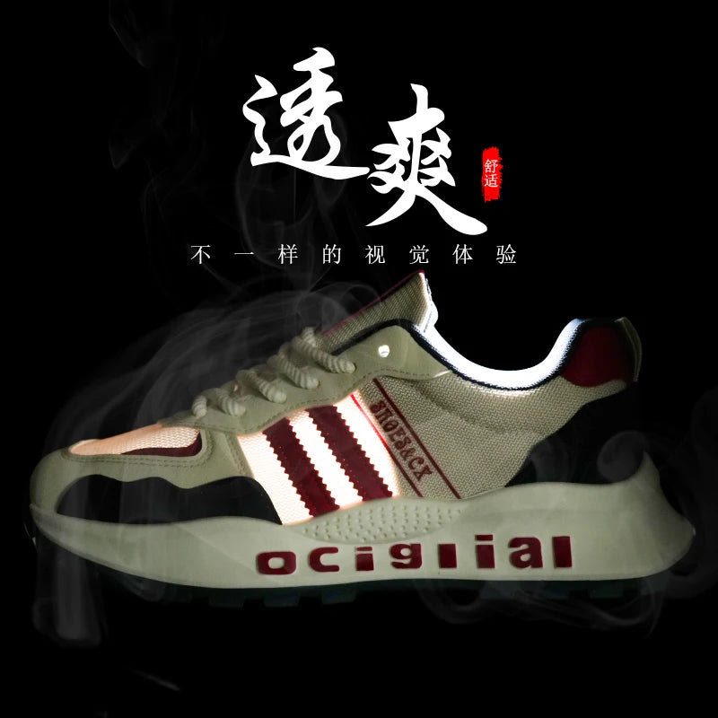 Trendy Brand Men's New Comfortable and Versatile Casual Shoes with Soft Soles Anti Slip and Wear-resistant Shoes Zapatos Hombre