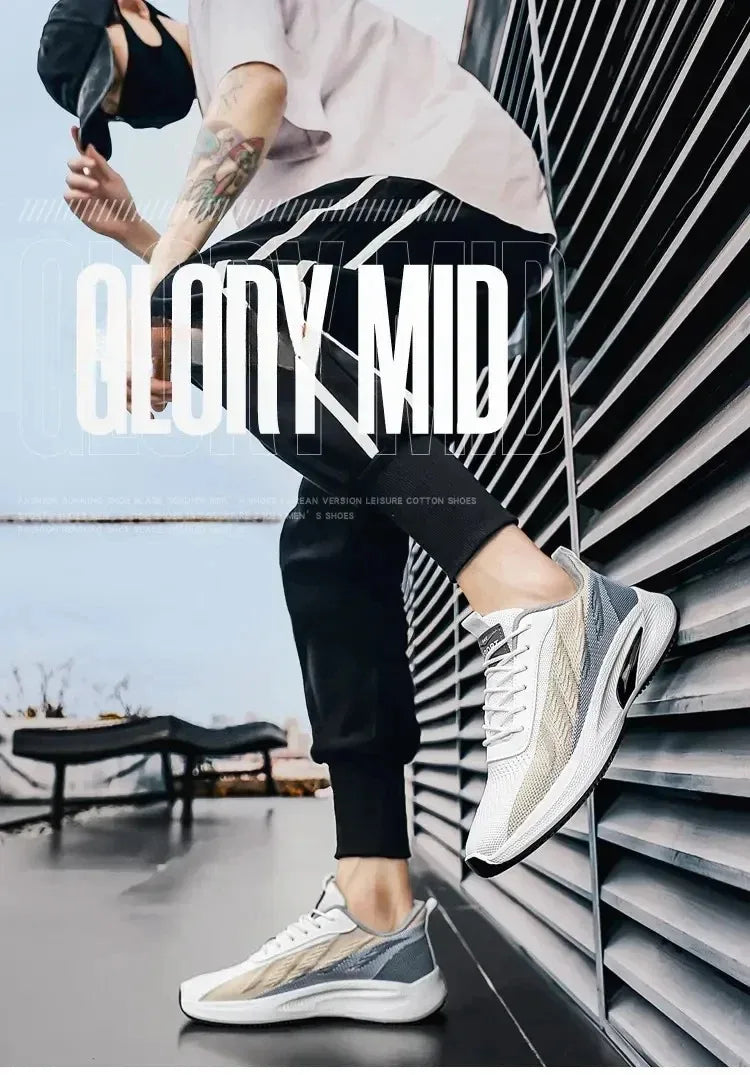 New Shoes for Men Casual Slip on Fashion Sneakers Breathable Running Shoes Outdoor Walking Training Tennis Shoes