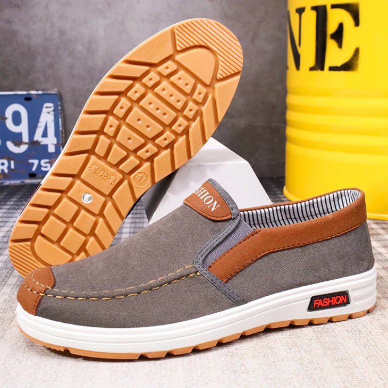 Shoes for Men Plus Size Male Loafers Lightweight Comfortable Sneakers Slip on Flats Soft Sole Male Casual Shoes Winter Zapatos