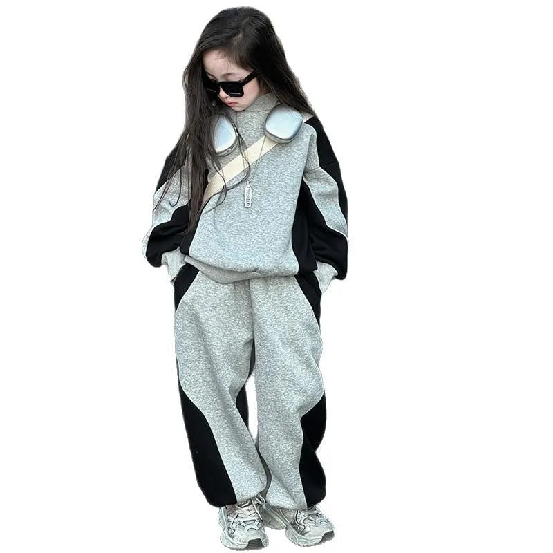 Conjunto Patchwork Niños 4-12 Años - Sudadera + Pantalón