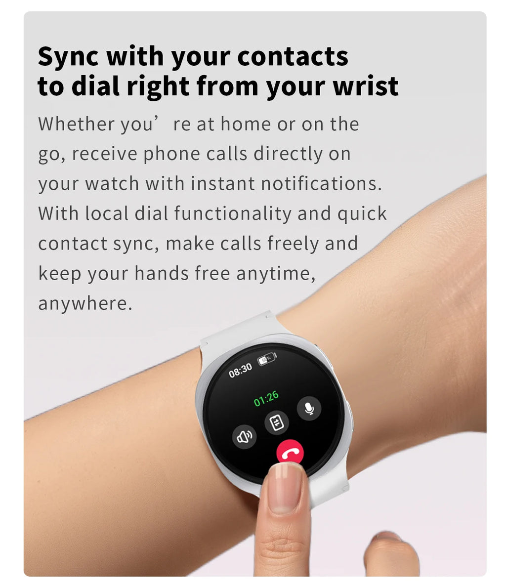 2025 nuevos relojes 8 Mini GPS Track reloj inteligente para hombres mujeres salud deporte AMOLED ritmo cardíaco Bluetooth llamada impermeable Smartwatch