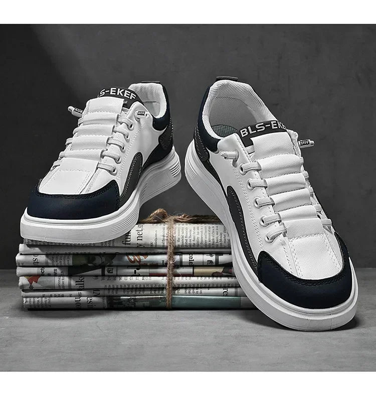 2025 casuales al aire cordones estilo coreano viaje juvenil zapatos de fondo plano para hombres transpirable shoe