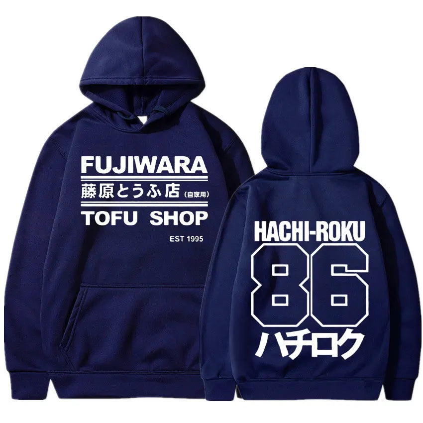 Sudadera Initial D AE86 Hachiroku - Takumi Fujiwara Tofu