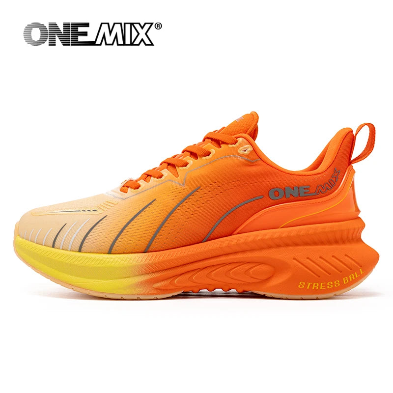 ONEMIX, zapatillas blancas para correr en carretera para hombre, zapatillas deportivas con cojín de aire para exteriores, zapatillas deportivas para hombre, zapatos para correr de verano, calzado para mujer