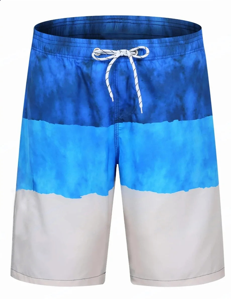 Bañador 3D Hombre | Pantalón Corto Playa Hawaiano Secado Rápido