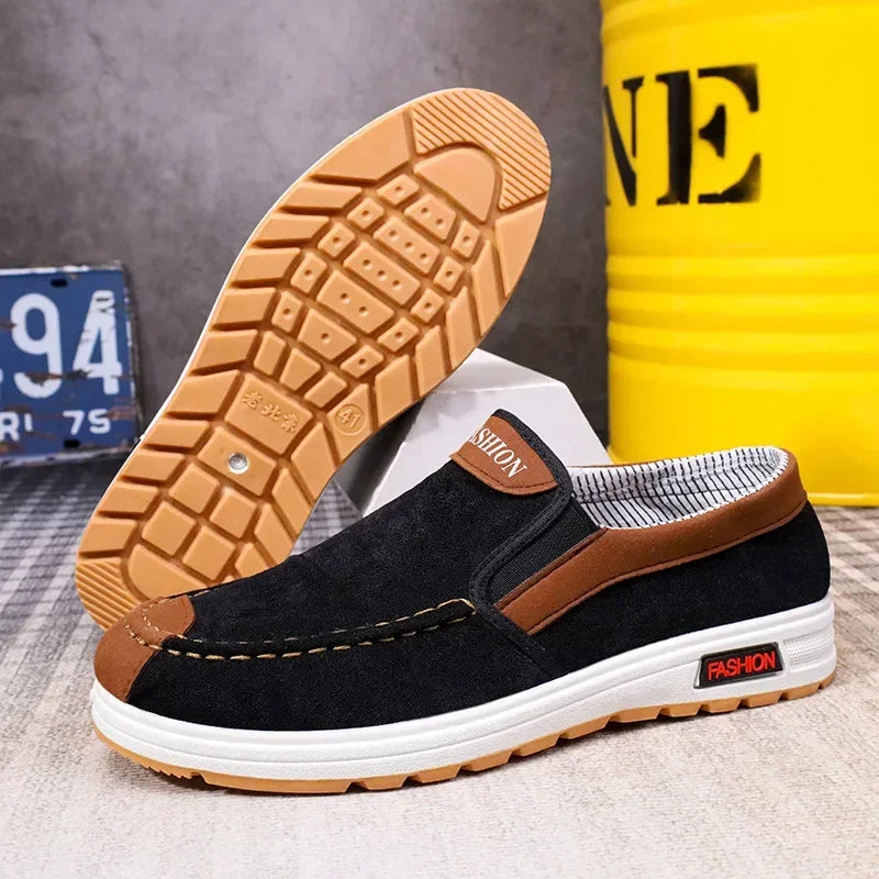 Shoes for Men Plus Size Male Loafers Lightweight Comfortable Sneakers Slip on Flats Soft Sole Male Casual Shoes Winter Zapatos