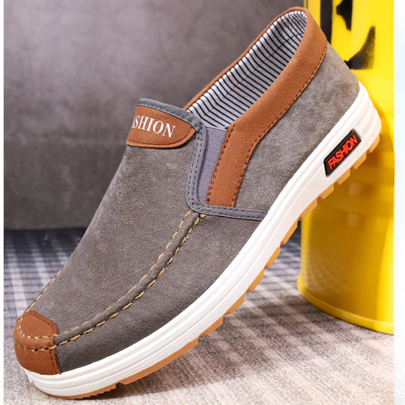 Shoes for Men Plus Size Male Loafers Lightweight Comfortable Sneakers Slip on Flats Soft Sole Male Casual Shoes Winter Zapatos