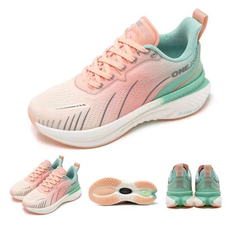 ONEMIX, zapatillas blancas para correr en carretera para hombre, zapatillas deportivas con cojín de aire para exteriores, zapatillas deportivas para hombre, zapatos para correr de verano, calzado para mujer