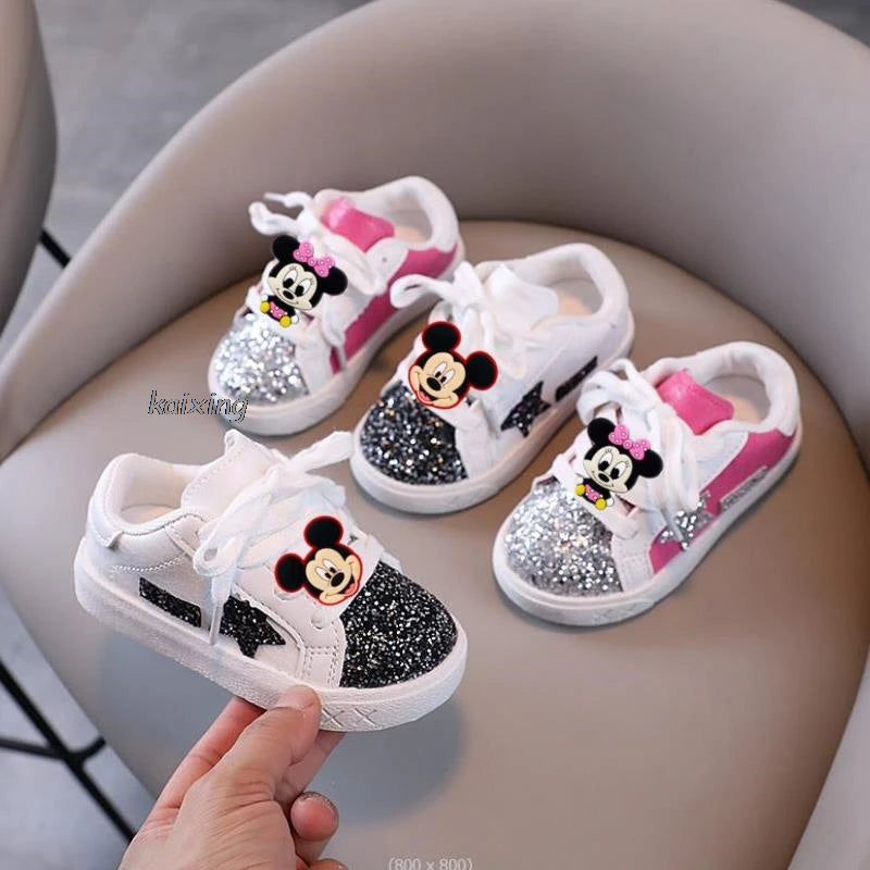 Lilo y Stitch, zapatos informales antideslizantes y resistentes al desgaste para niños, zapatos de suela blanda para niñas y niños, zapatillas deportivas transpirables para bebés