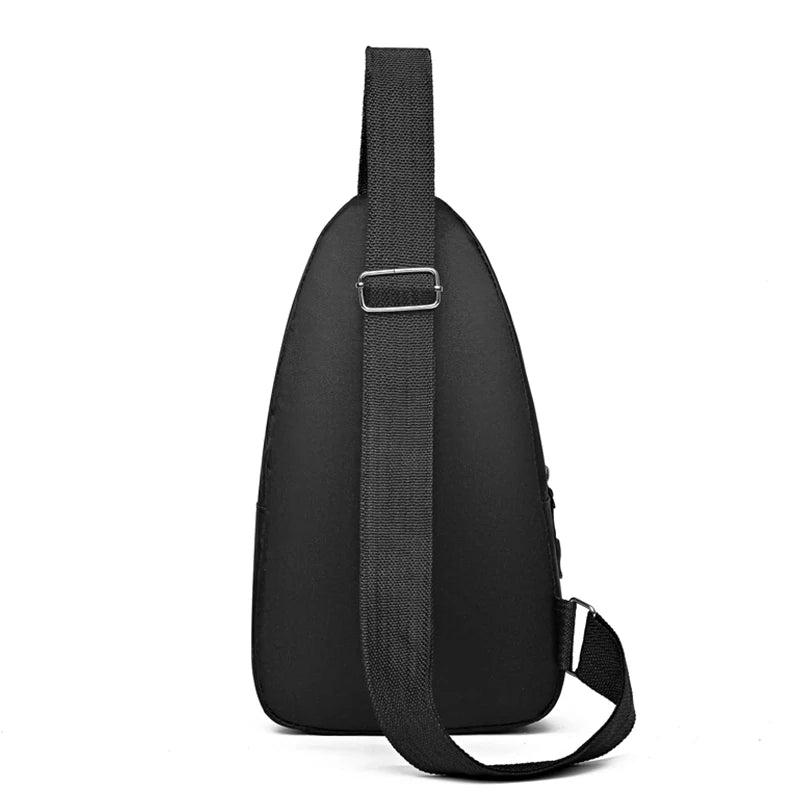 Bolso de mano informal para hombre, bolso deportivo, bandolera de un solo hombro, bolso de pecho de moda, bolsillo de una sola capa