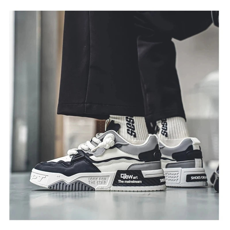 Zapatillas de deporte para hombre, zapatos transpirables, ligeros, a la moda, duraderos, para caminar, para adolescentes