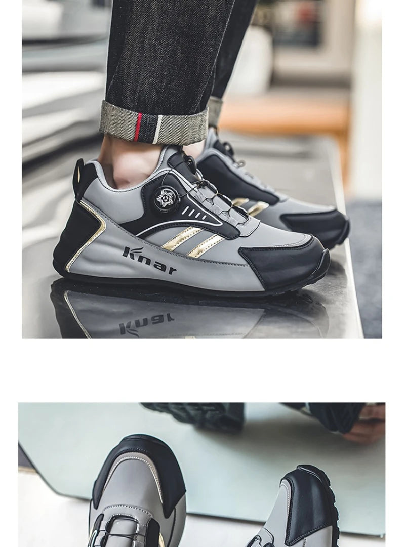 Zapatillas casuales de hombre, estilo coreano, versátiles, suela suave, cómodas, ligeras, con plataforma, para uso diario.