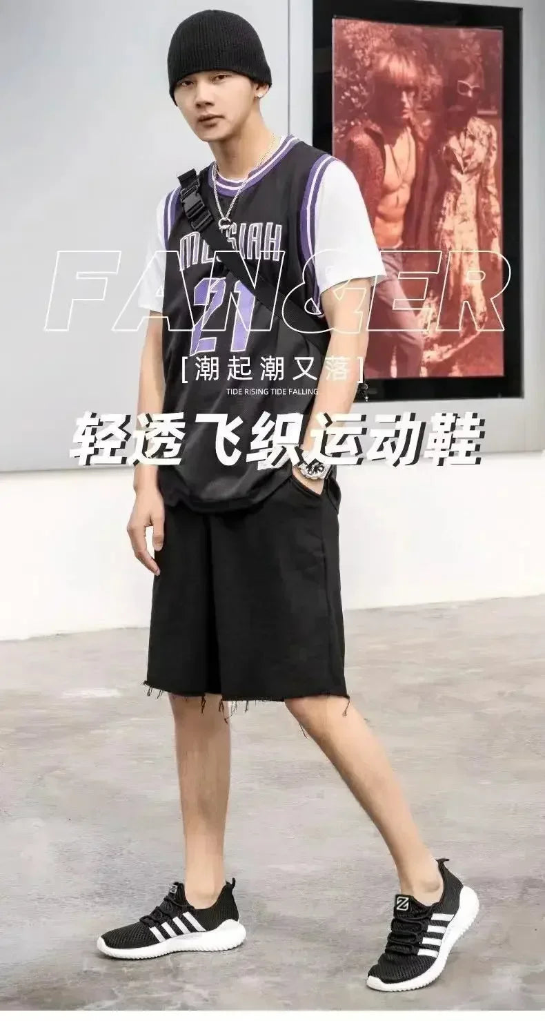 Tenis Masculino 2025 Men Tennis Shoes New Fashion Gym Sports Shoes Men Air Mesh Breathable Casual Shoes for Outdoor Trainers