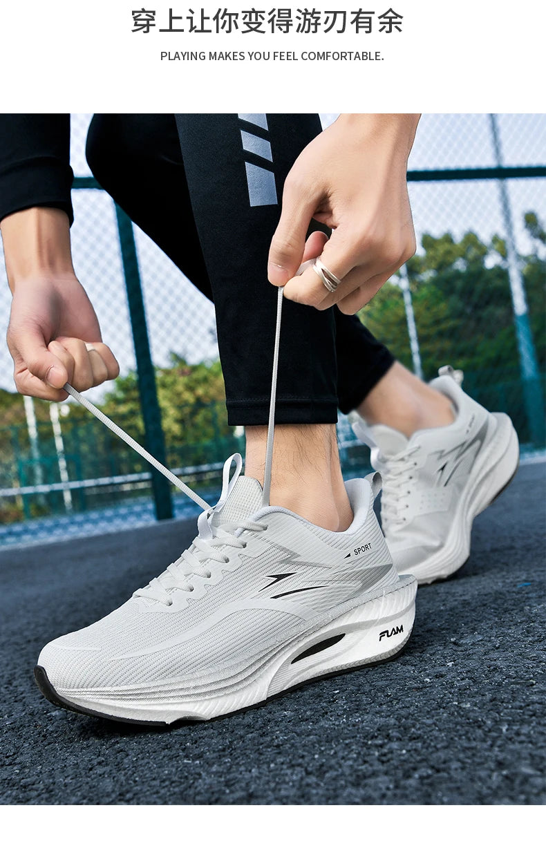 Zapatillas Maratón Hombre Mujer - Cojín de Aire Ligeras