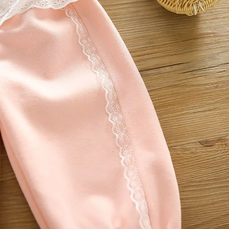 Conjunto Bebé Niña 3 Piezas - Abrigo + Camiseta + Pantalón