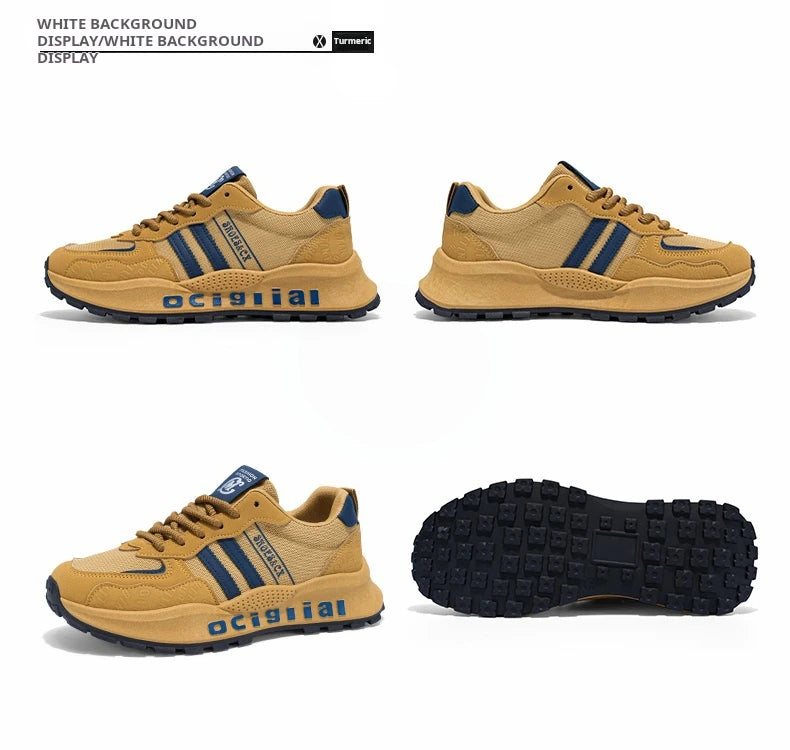 Trendy Brand Men's New Comfortable and Versatile Casual Shoes with Soft Soles Anti Slip and Wear-resistant Shoes Zapatos Hombre