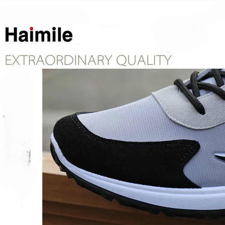 2024 New Men's Sneakers Retro running Shoes for men Thick Bottom patchwork male Sports shoes Trendy Sneakers male Zapatos Hombre