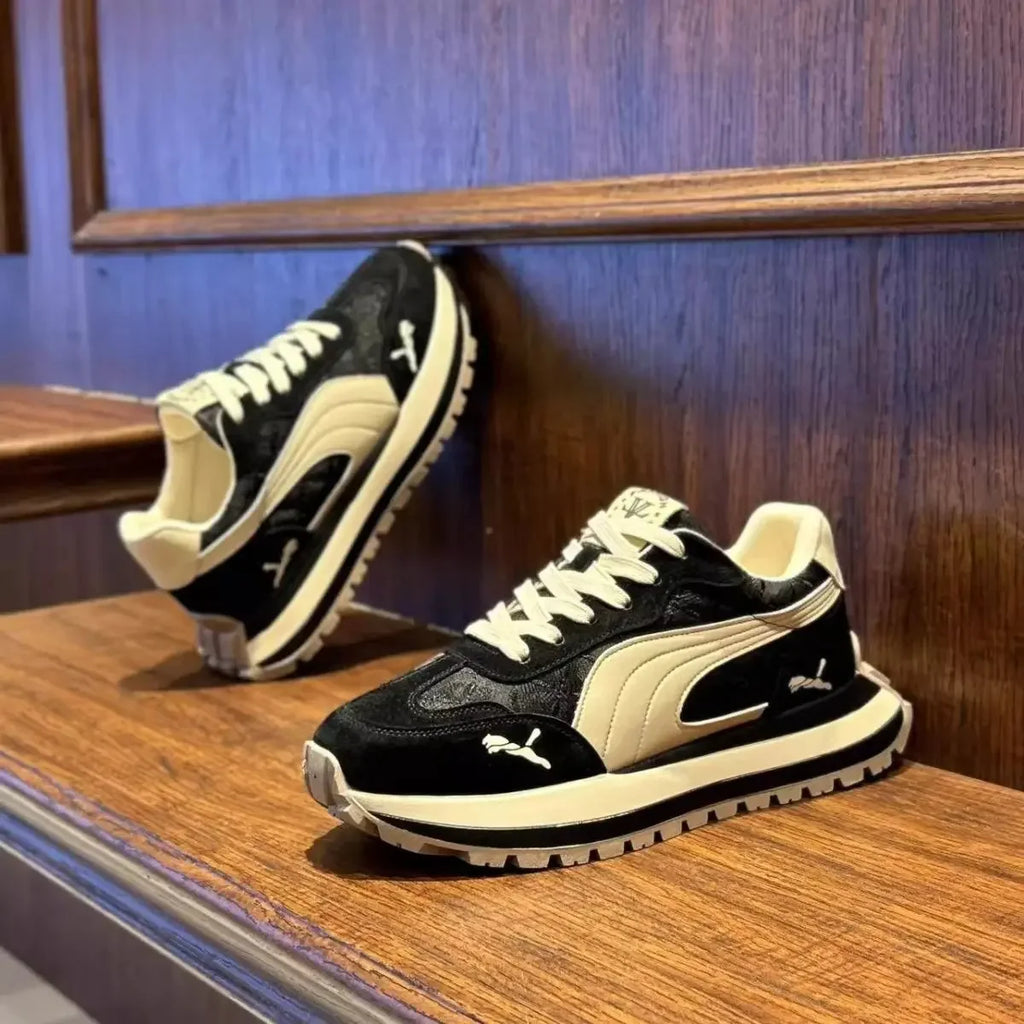 Zapatos informales para hombre, calzado deportivo, zapatos informales de verano con suela gruesa para hombre, zapatos suaves y cómodos antideslizantes, zapatos de moda para exteriores
