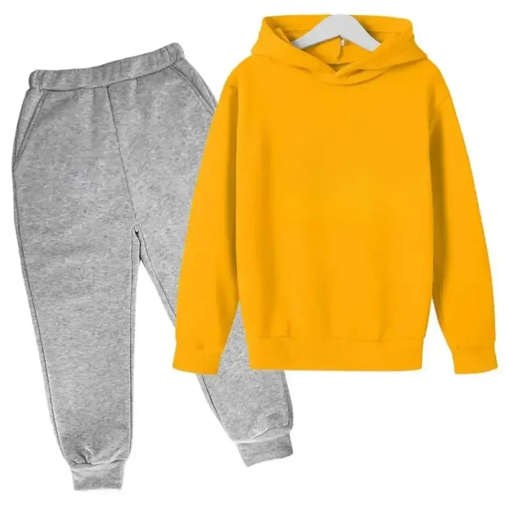 Traje Deportivo Niña 3-14 Años - Top + Pantalones Primavera