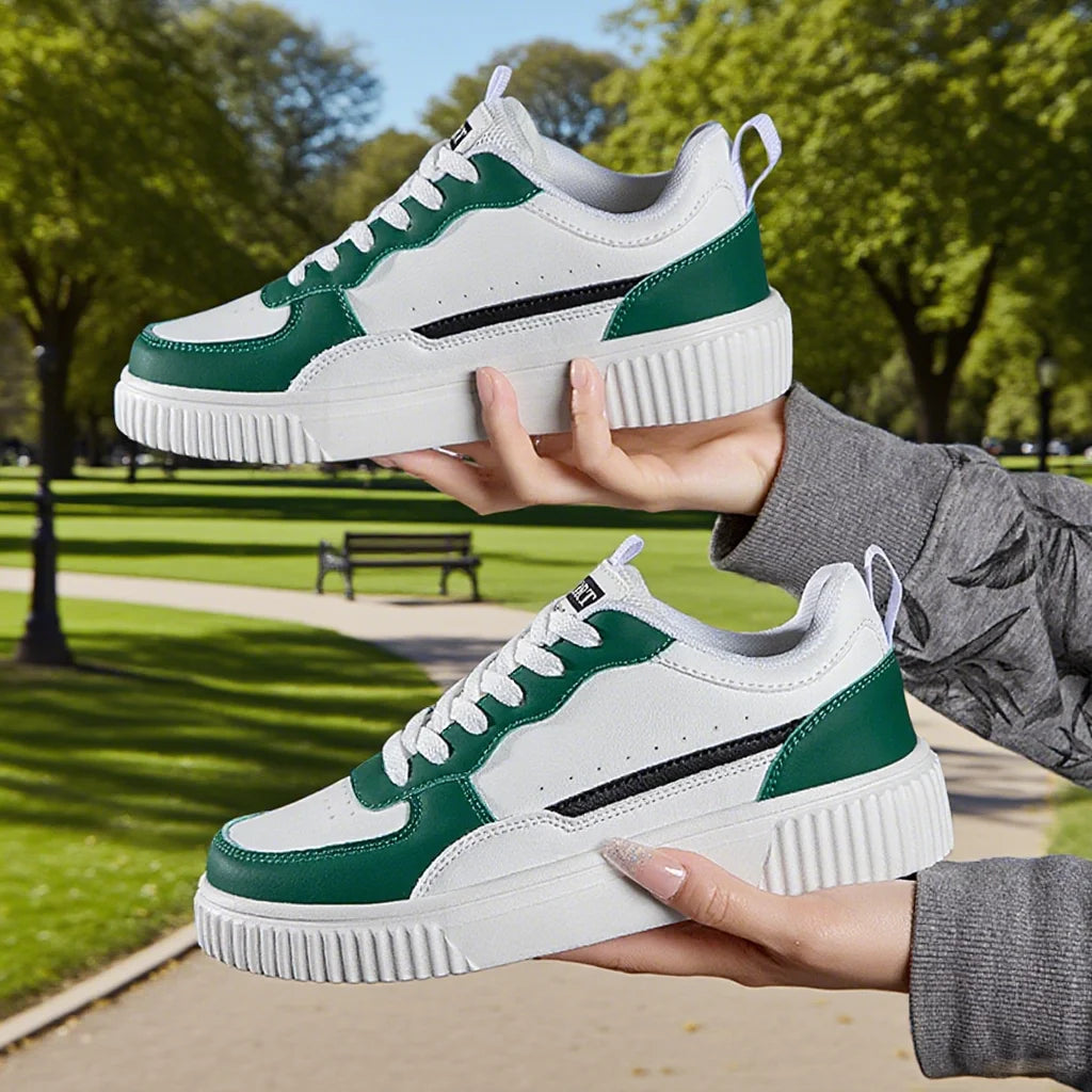 Zapatillas Mujer Blancas Casual - Transpirables