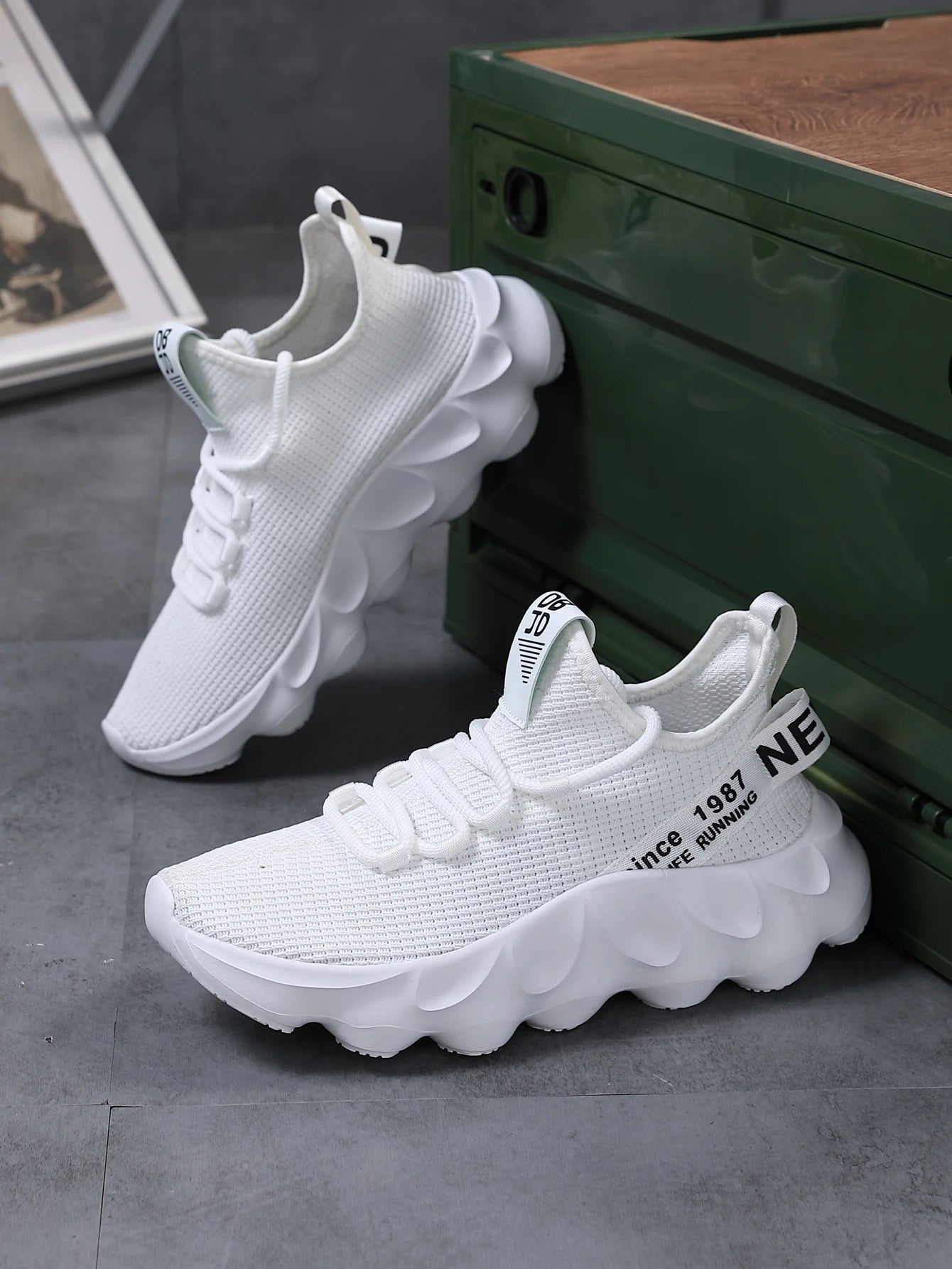 Zapatos Deportivos para Hombre, Talla Grande, para Senderismo y Running, Cómodos, Casuales, Versátiles y Modernos, para Parejas, para Entrenamiento