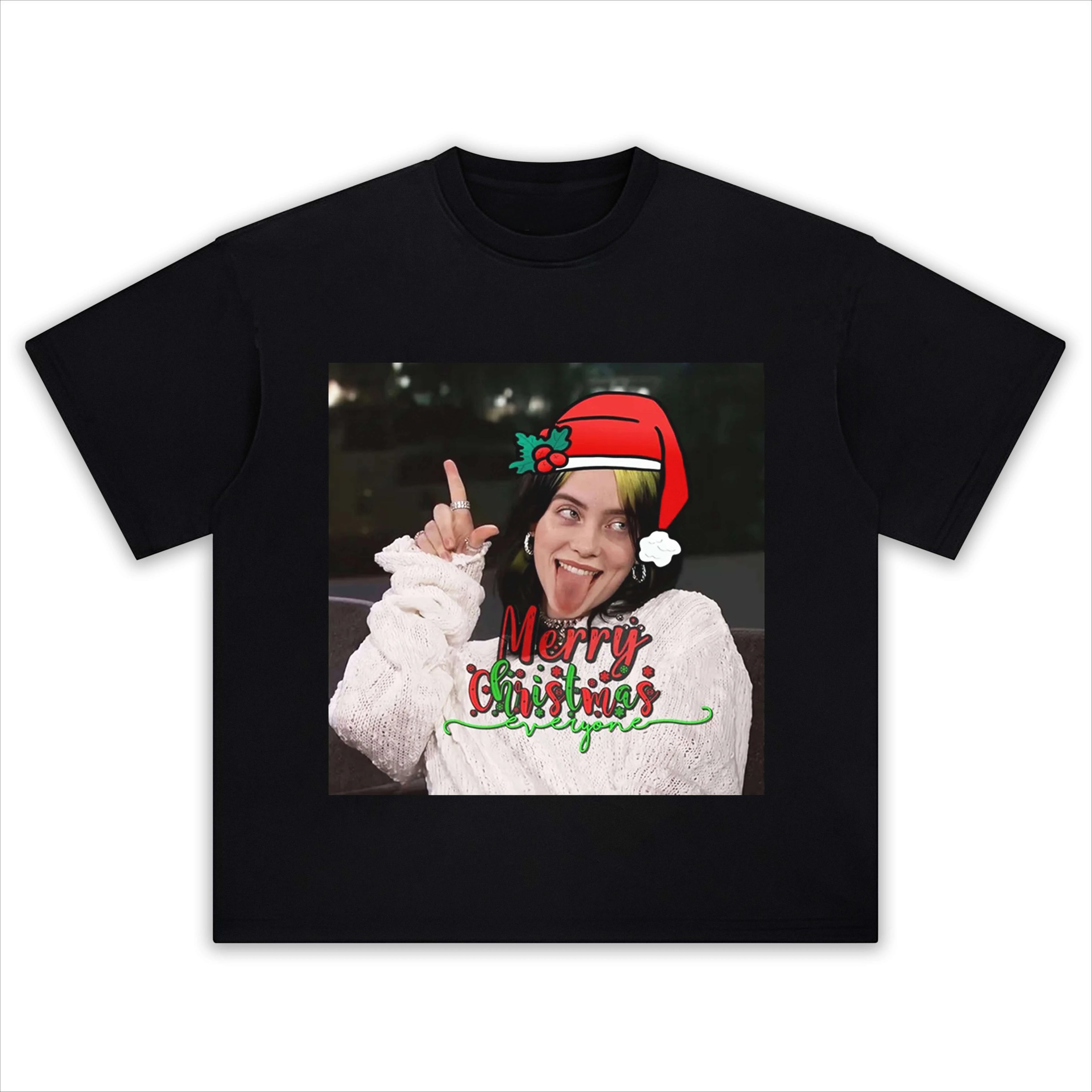 Camiseta unisex de algodón 100% con gráficos de Billie Eilish Y2k, novedad de 2026, cuello redondo, manga corta, moda hip-hop para hombre y mujer, regalos para fans