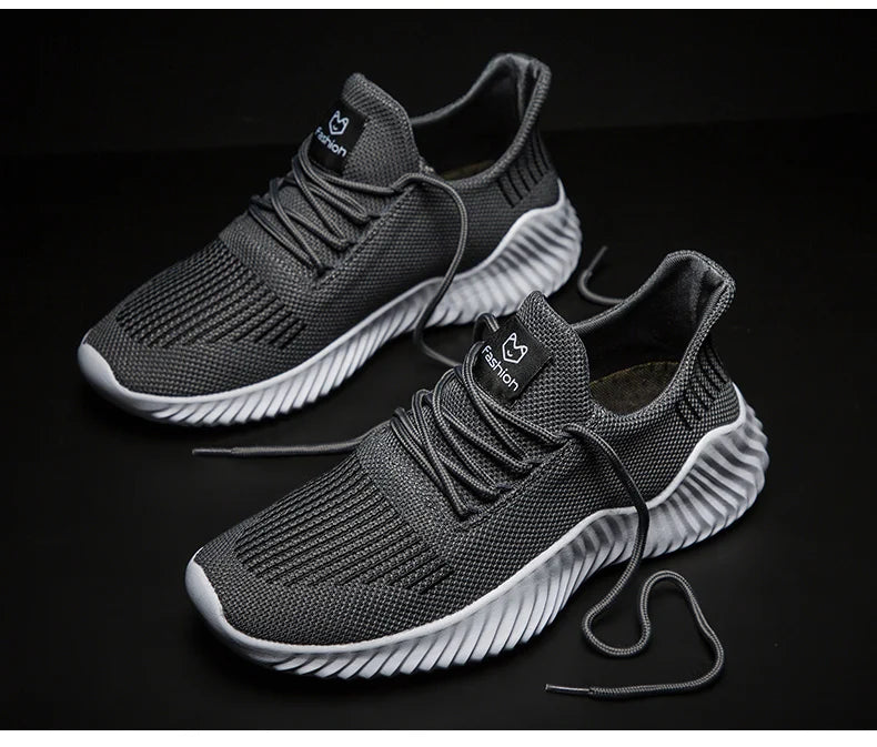 Shoes for Men Designer Men Shoes Breathable Mesh White Men's Tennis Trainers Male Casual Sneakers Zapatos Hombre Tenis Masculino