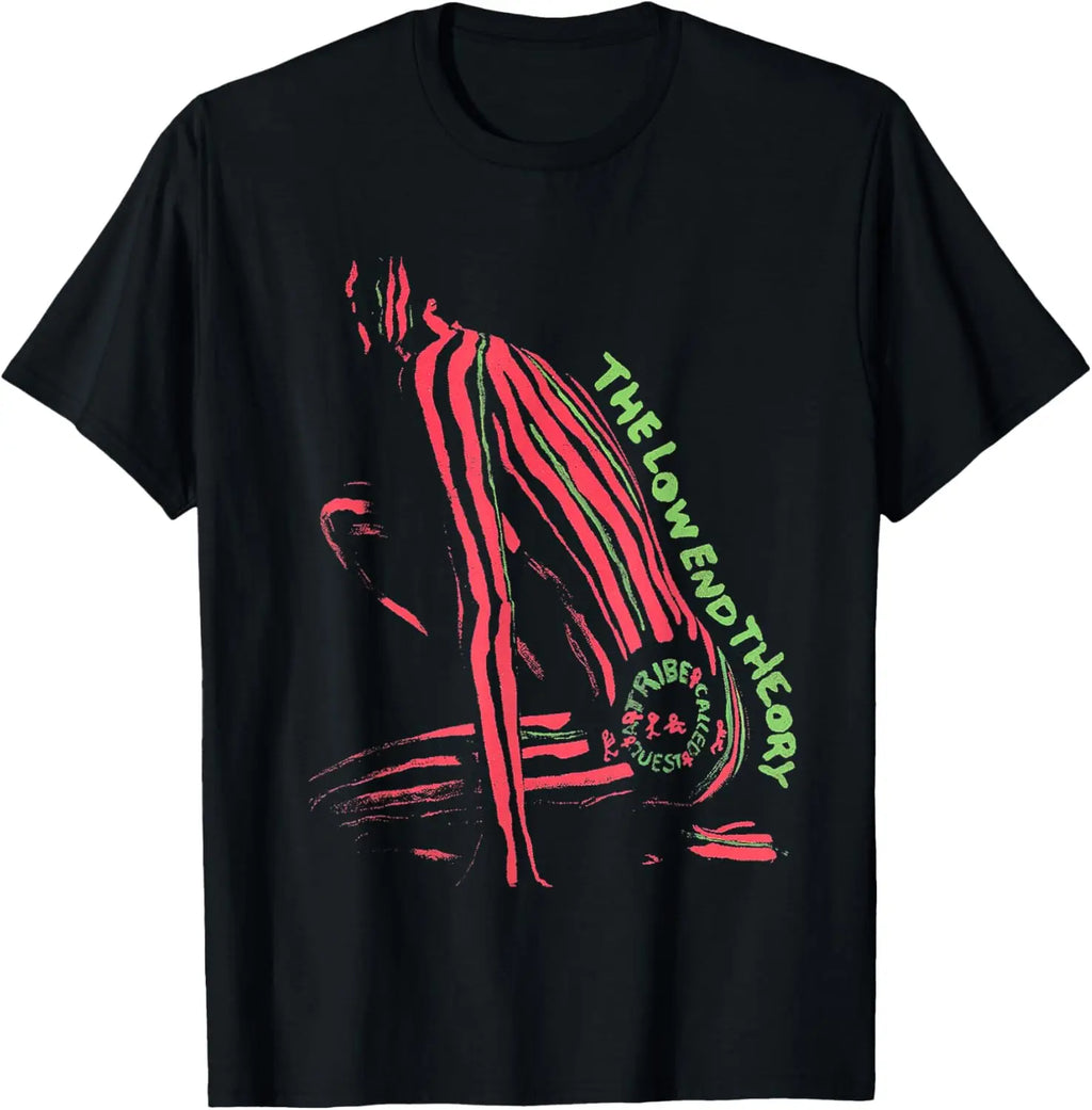 Camiseta gráfica A Tribe Called Quest Low End Theory, camiseta informal de algodón con cuello redondo para hombre