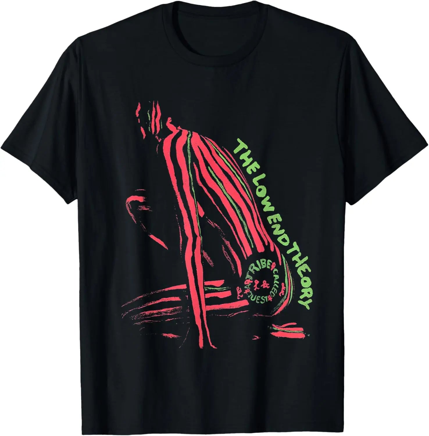Camiseta gráfica A Tribe Called Quest Low End Theory, camiseta informal de algodón con cuello redondo para hombre