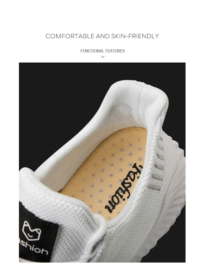 Shoes for Men Designer Men Shoes Breathable Mesh White Men's Tennis Trainers Male Casual Sneakers Zapatos Hombre Tenis Masculino