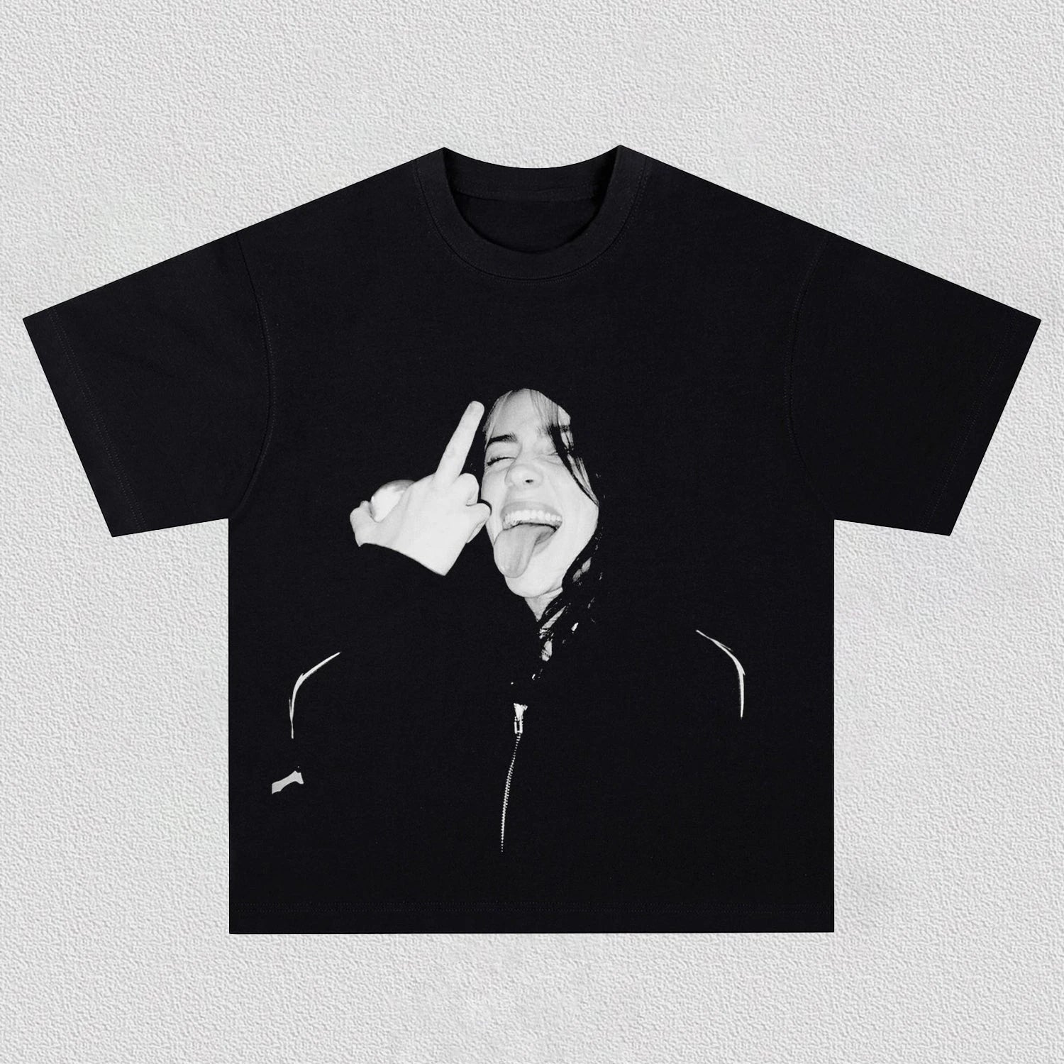Camiseta unisex de algodón 100% con gráficos de Billie Eilish Y2k, novedad de 2026, cuello redondo, manga corta, moda hip-hop para hombre y mujer, regalos para fans