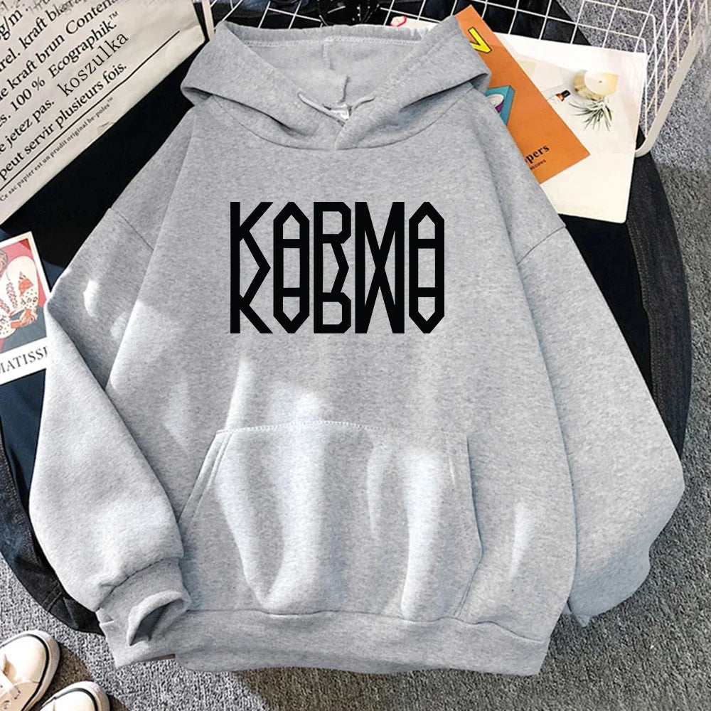 2025 nuevo álbum KARMA Sudadera con capucha Hot Song Ceremony Retro mujeres/hombres sudaderas con capucha Otoño Invierno ropa estética sudadera Vintage