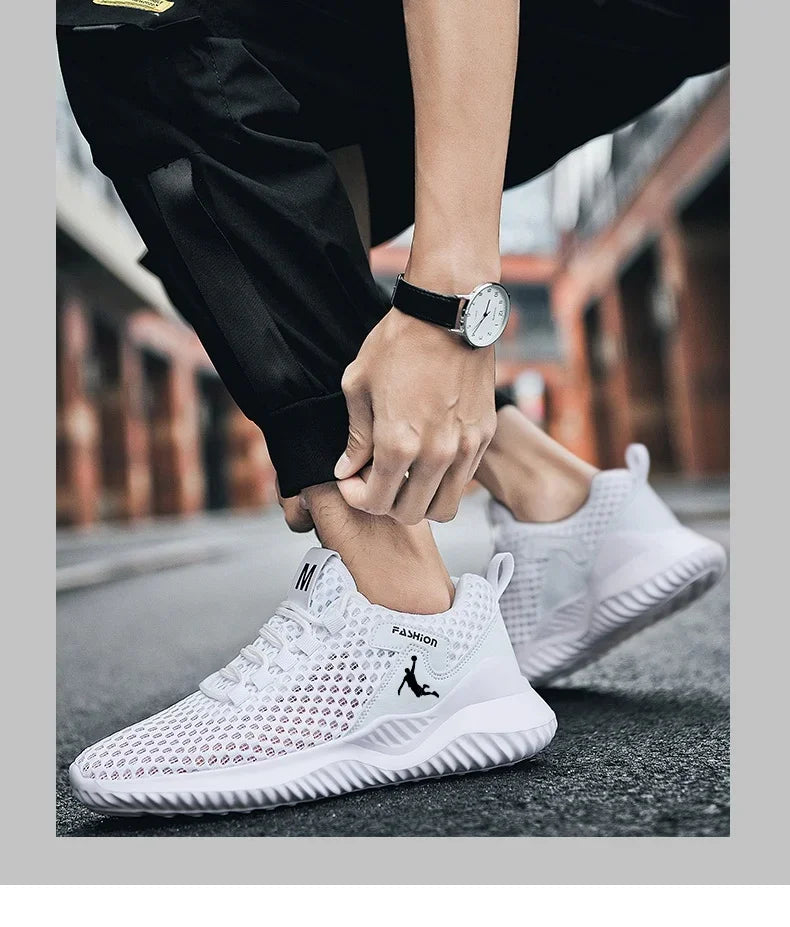 Shoes for Men White Man Cheap Shoes Running Sneakers Unisex Breathable Mesh Sports Shoes Mens Trianers Zapatillas Running Hombre