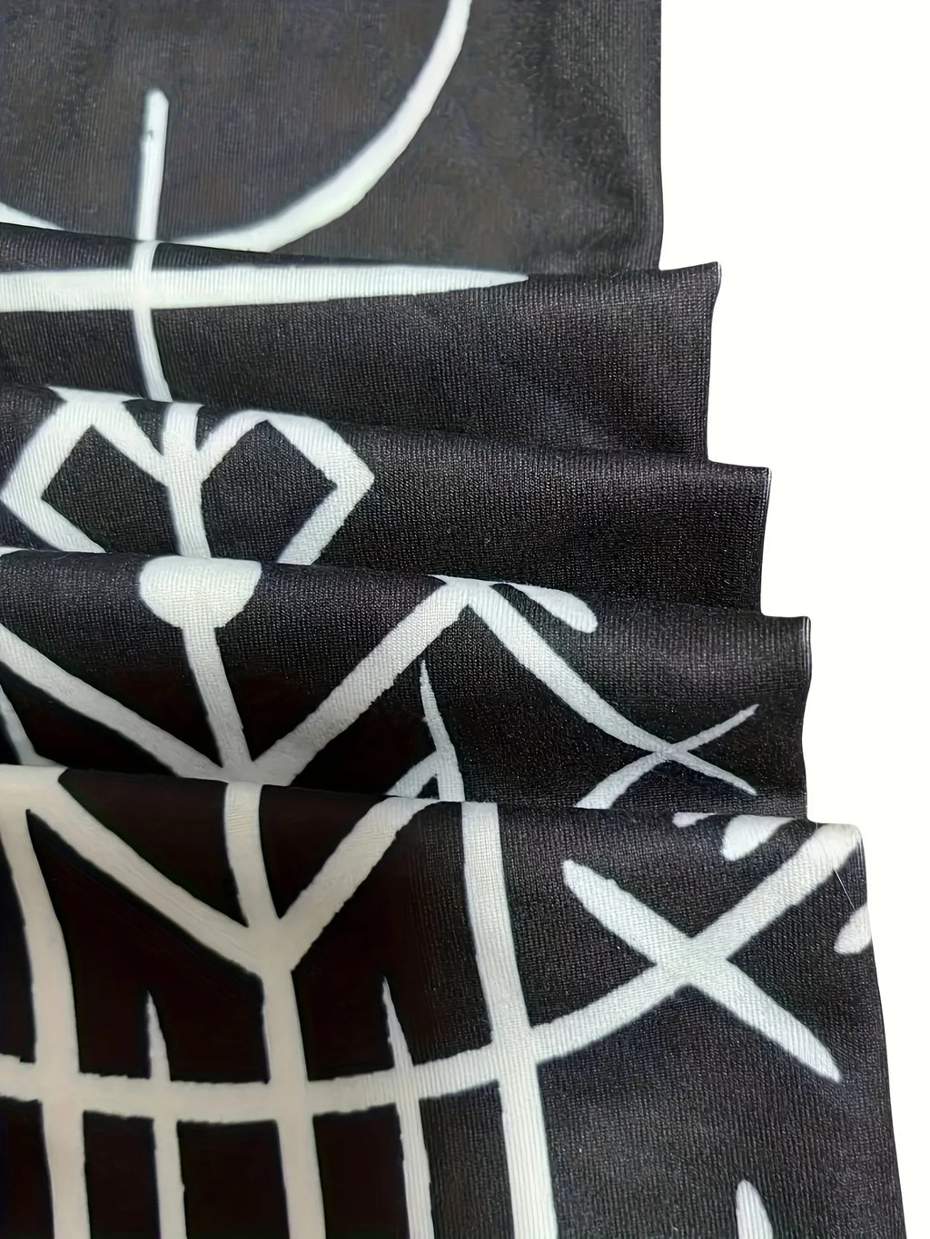 519 Leggings con estampado geométrico de alta elasticidad para mujer, que favorecen la figura, informales, para todas las estaciones, lavables a máquina