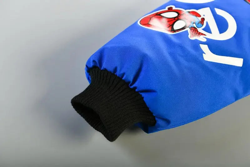 Nuevo abrigo de invierno para niños, ropa de moda para niños, ropa cálida y gruesa de algodón con capucha, prendas de vestir exteriores largas, chaquetas Parka para niños