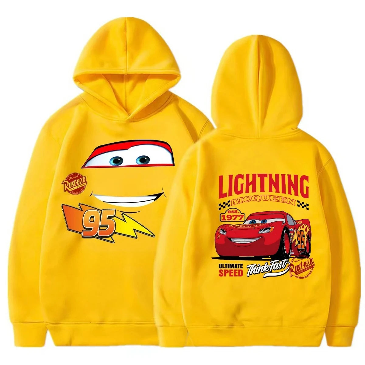Sudadera Rayo McQueen Cars 95 - Niños Otoño Invierno