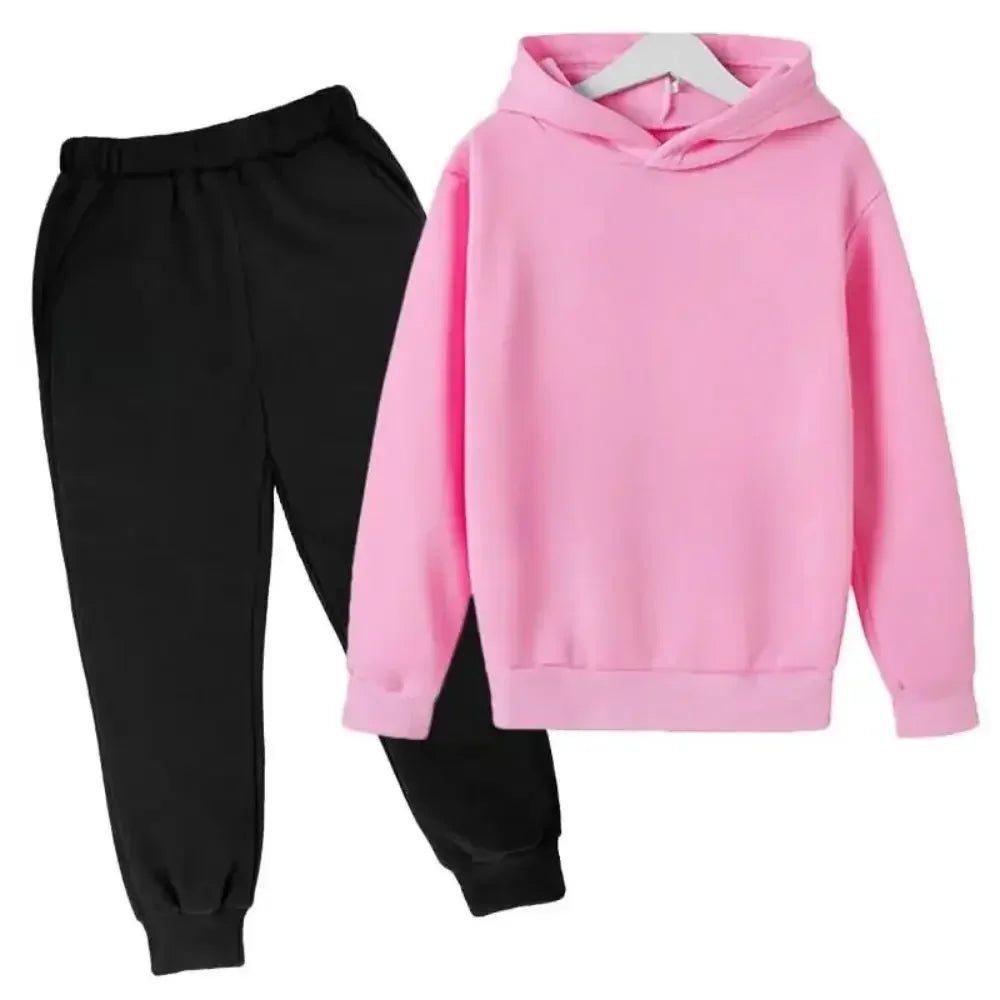 Traje Deportivo Niña 3-14 Años - Top + Pantalones Primavera