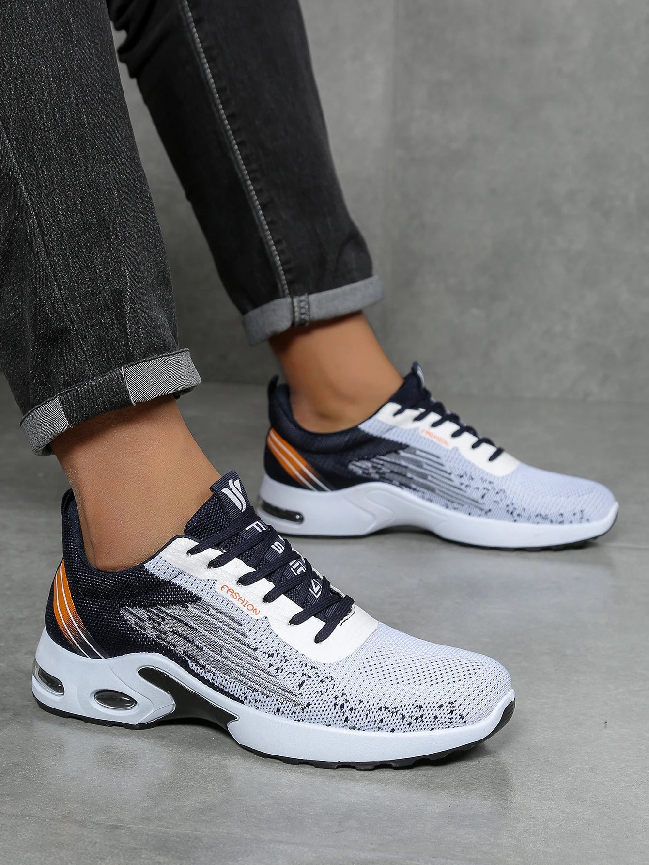 Zapatos de hombre, zapatos informales de otoño para hombre: zapatos deportivos informales de malla transpirable, versátiles y a la moda, asequibles, envío gratis