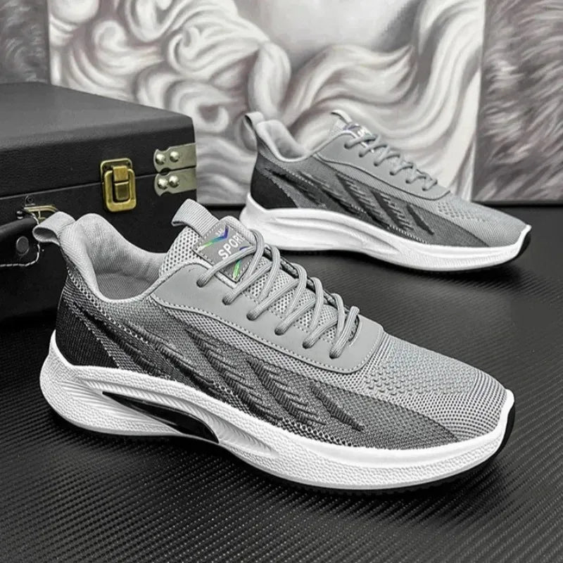 New Shoes for Men Casual Slip on Fashion Sneakers Breathable Running Shoes Outdoor Walking Training Tennis Shoes