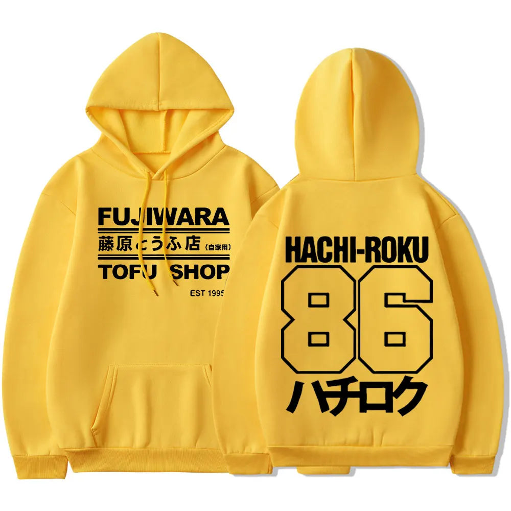 Sudadera Initial D AE86 Hachiroku - Takumi Fujiwara Tofu
