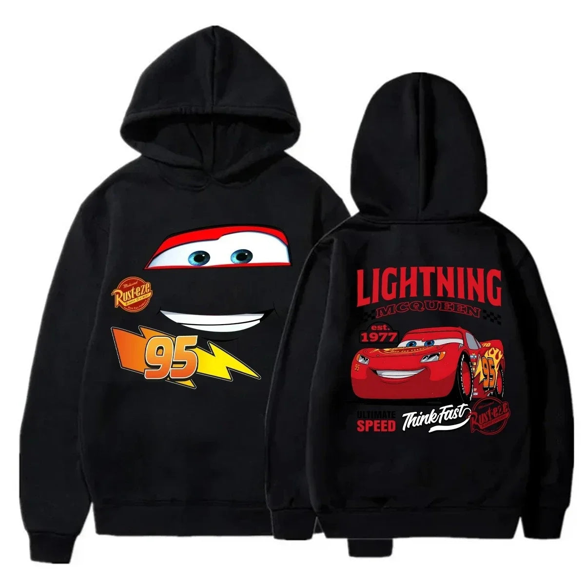 Sudadera Rayo McQueen Cars 95 - Niños Otoño Invierno