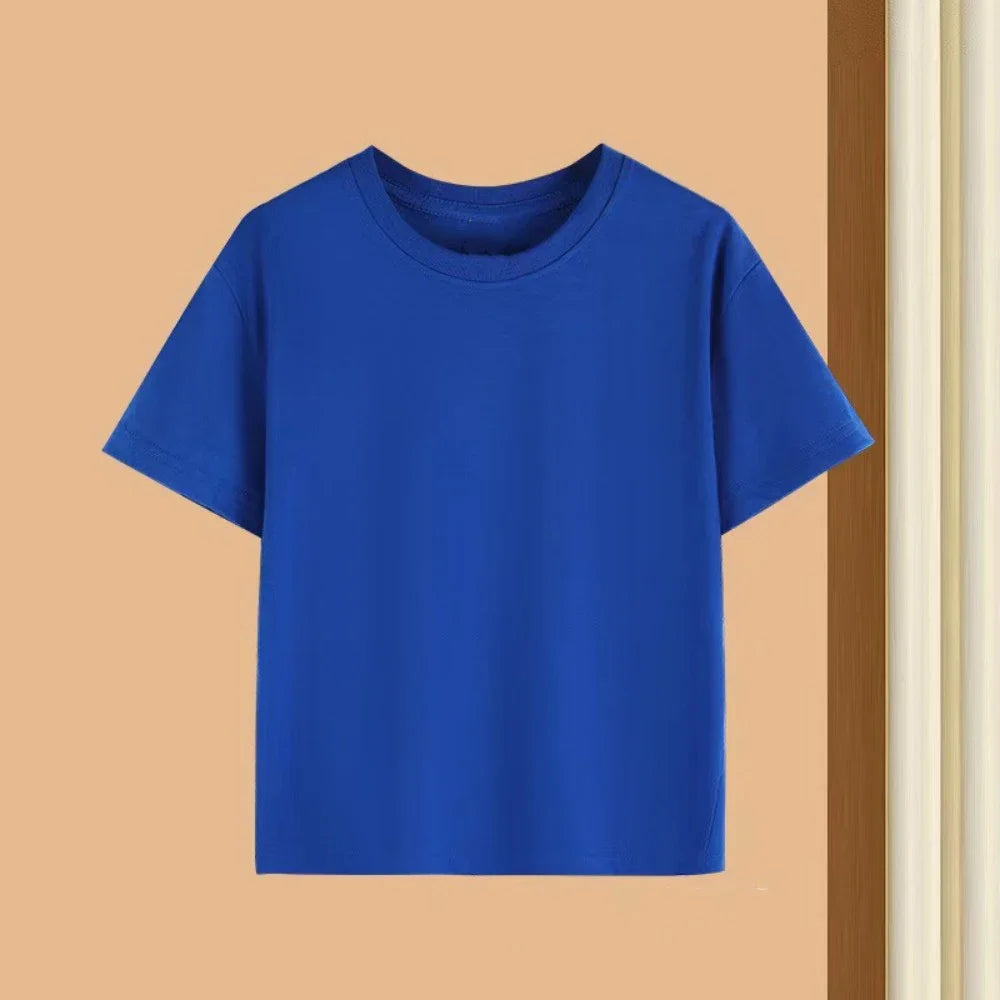Conjunto de verano para niños, camiseta de manga corta con estampado Messi + Pantalones cortos, conjunto de 2 uds., traje deportivo informal a la moda para niños y niñas, ropa para fanáticos